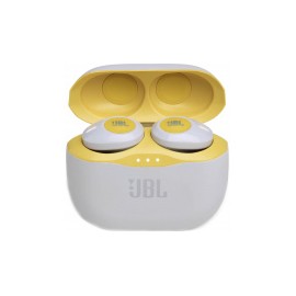 JBL Audífonos Intrauriculares con Micrófono Tune 120TWS, Inalámbrico, Bluetooth, Amarillo