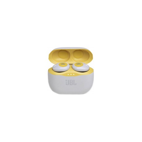 JBL Audífonos Intrauriculares con Micrófono Tune 120TWS, Inalámbrico, Bluetooth, AmarilloMEDI SOL