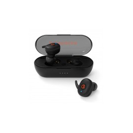 HyperGear Audífonos Intrauriculares con Micrófono True Wireless Active, Inalámbrico, Bluetooth, Negro