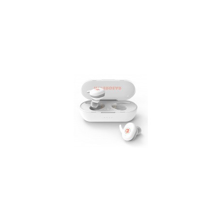 HyperGear Audífonos Intrauriculares con Micrófono Active, Inalámbrico, Bluetooth, Micro USB, BlancoMEDI SOL