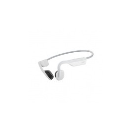 Aftershokz Audífonos Intrauriculares Deportivos con Micrófono OpenMove, Inalámbrico, Bluetooth, USB-C, Blanco