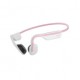 Aftershokz Audífonos Intrauriculares Deportivos con Micrófono OpenMove, Inalámbrico, Bluetooth, USB-C, RosaMEDI SOL