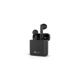 Klip Xtreme Audífonos Intrauriculares con Micrófono TwinTouch, Inalámbrico, Bluetooth, USB-C, Negro