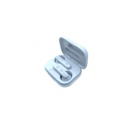 Easy Line Audífonos Intrauriculares con Micrófono Viva Lights, Inalámbrico, Bluetooth, Blanco