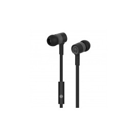 HyperGear Audífonos Intrauriculares con Micrófono Low Ryder, Alámbrico, 3.5mm, Negro