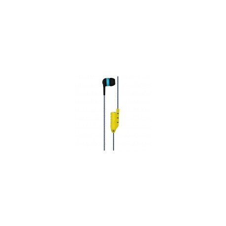Maxell Audífonos Intrauriculares con Micrófono EB-SHARE, Alámbrico, 3.5mm, Negro/AzulMEDI SOL