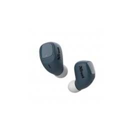 Trust Audífonos Intrauriculares con Micrófono Nika Compact, Inalámbrico, Bluetooth, Azul