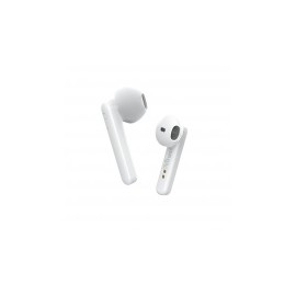 Trust Audífonos Intrauriculares con Micrófono Primo Touch, Inalámbrico, Bluetooth 5.0, Blanco