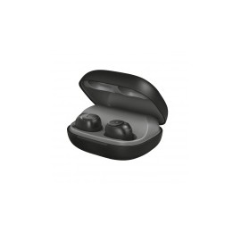 Trust Audífonos Intrauriculares con Micrófono Duet XP, Inalámbrico, Bluetooth 5.0, Negro