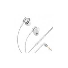 Steren Audífonos Intrauriculares con Micrófono AUD-336, Alámbrico, 3.5mm, Blanco