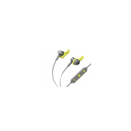 Steren Audífonos Intrauriculares Deportivos con Micrófono AUD-7005, Bluetooth, Inalámbrico, Gris/VerdeMEDI SOL