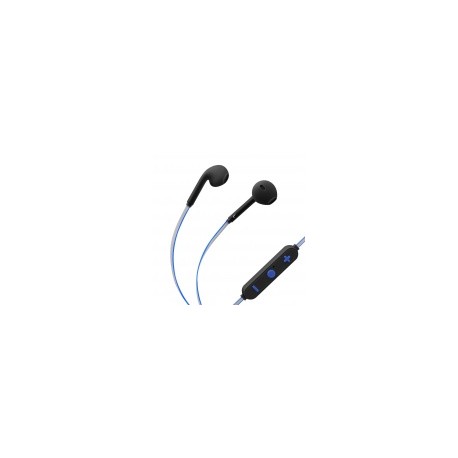 Steren Audífonos Intrauriculares con Micrófono AUD-7000, Inalámbrico, Bluetooth, Negro/AzulMEDI SOL