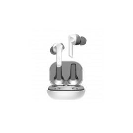 Ghia Audífonos Intrauriculares con Micrófono G.Pods, Inalámbrico, Bluetooth, Blanco