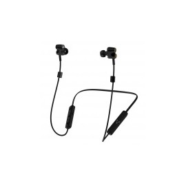 Vorago Audífonos Intrauriculares con Micrófono EPB-500, Inalámbrico, Bluetooth, Negro