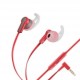 Steren Audífonos Intrauriculares con Micrófono AUD-348, Alámbrico, 3.5mm, RojoMEDI SOL