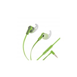 Steren Audífonos Intrauriculares con Micrófono AUD-348, Alámbrico, 3.5mm, Verde