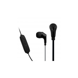 Vorago Audífonos Intrauriculares con Micrófono 103, Inalámbrico, Bluetooth, Negro