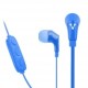 Vorago Audífonos Intrauriculares con Micrófono 103, Inalámbrico, Bluetooth, AzulMEDI SOL