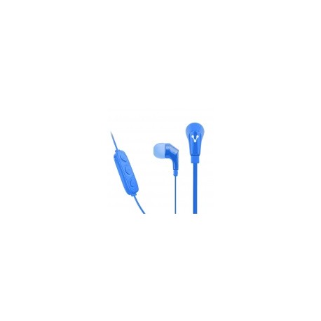 Vorago Audífonos Intrauriculares con Micrófono 103, Inalámbrico, Bluetooth, AzulMEDI SOL