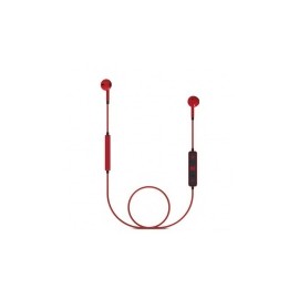 Energy Sistem Audífonos Intrauriculares Energy Earphones 1, Inalámbrico, Bluetooth, Negro/Rojo