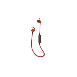 Maxell Audífonos Intrauriculares Solid, Inalámbrico, Bluetooth, Negro/Rojo