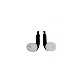 Easy Line Audífonos Intrauriculares con Micrófono EL-995234, Alámbrico, 1.2 Metros, 3.5mm, Negro/Blanco