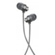 Mobifree Audífonos Intrauriculares con Micrófono MB-02017, Alámbrico, 1.2 Metros, 3.5mm, GrisMEDI SOL