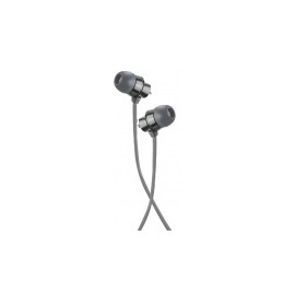 Mobifree Audífonos Intrauriculares con Micrófono MB-02017, Alámbrico, 1.2 Metros, 3.5mm, Gris
