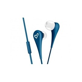 Energy Sistem Audífonos Intrauriculares con Micrófono Style 1+, Alámbrico, 1.2 Metros, 3.5mm, Azul