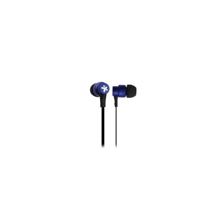 Stylos Audífonos Intrauriculares con Micrófono STSAUA1A, Alámbrico, 1.2 Metros, 3.5mm, AzulMEDI SOL