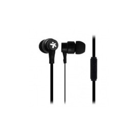 Stylos Audífonos Intrauriculares con Micrófono STSAUA1B, Alámbrico, 1.2 Metros, 3.5mm, Negro