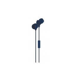 Maxell Audífonos Intrauriculares con Micrófono 347366, Alámbrico, 1.5 Metros, 3.5mm, Azul