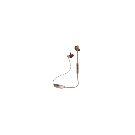 Mobifree Audífonos Intrauriculares con Micrófono MB-02020, Inalámbrico, Bluetooth, OroMEDI SOL
