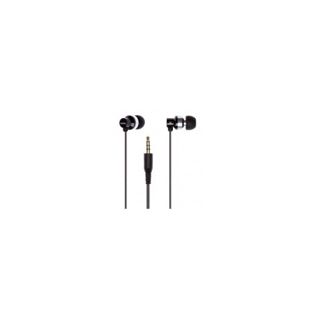 Grixx Audífonos Intrauriculares con Micrófono GROHU3000, Alámbrico, 1.2 Metros, 3.5mm, NegroMEDI SOL