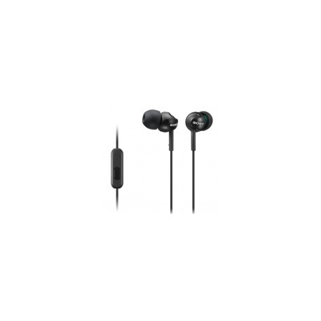 Sony Audífonos con Micrófono MDREX110AP, Alámbrico, 1.2 Metros, 3.5mm, NegroMEDI SOL