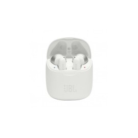 JBL Audífonos Intrauriculares con Micrófono Tune 220TWS, Inalámbrico, Bluetooth, Micro USB, Blanco