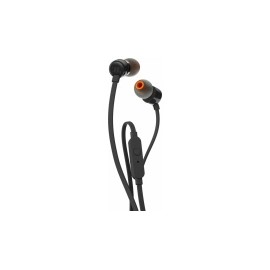JBL Audífonos Intrauriculares con Micrófono T110, Alámbrico, 1 Metro, 3.5mm, Negro