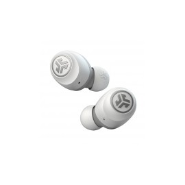 JLAB Audífonos Intrauriculares con Micrófono JBuds Air True, Inalámbrico, Bluetooth 5.0, Gris/Blanco
