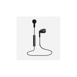 Ginga Audífonos Intrauriculares con Micrófono GIAUD01BT-NE, Inalámbrico, Bluetooth, Negro