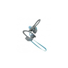 Klip Xtreme Audífonos Intrauriculares Deportivos JogBudz, Inalámbrico, Bluetooth, 3.5mm, Gris/Azul