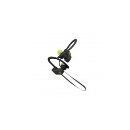 Klip Xtreme Audífonos Intrauriculares Deportivos JogBudz, Inalámbrico, Bluetooth, 3.5mm, Negro/Verde