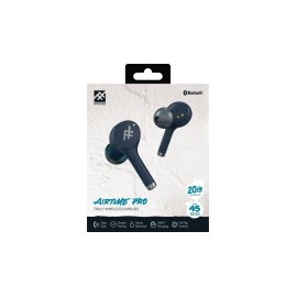 iFrogz Audífonos Intrauriculares con Micrófono AirTime Pro, Inalámbrico, Bluetooth, USB-C, Azul