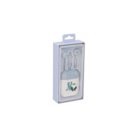 OEM Audífonos Intrauriculares con Micrófono GO-285, Alámbrico, 1.2 Metros, 3.5mm, Gris