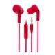 Buytiti Audífonos Intrauriculares con Micrófono BT-AUD-007, Alámbrico, 1.25 Metros, 3.5mm, RojoMEDI SOL