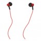 Buytiti Audífonos Intrauriculares con Micrófono K38, Alámbrico, 1.3 Metros, 3.5mm, RojoMEDI SOL