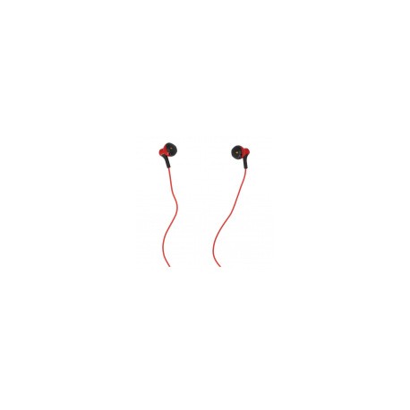Buytiti Audífonos Intrauriculares con Micrófono K38, Alámbrico, 1.3 Metros, 3.5mm, RojoMEDI SOL