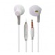Buytiti Audífonos Intrauriculares con Micrófono K38, Alámbrico, 1.3 Metros, 3.5mm, BlancoMEDI SOL