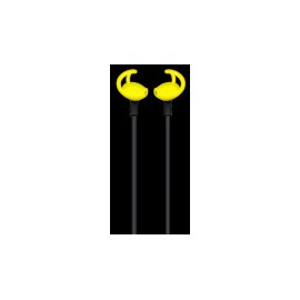 Evorok Audífonos Intrauriculares con Micrófono EV-913010, Alámbrico, 1.2 Metros, Negro/Amarillo