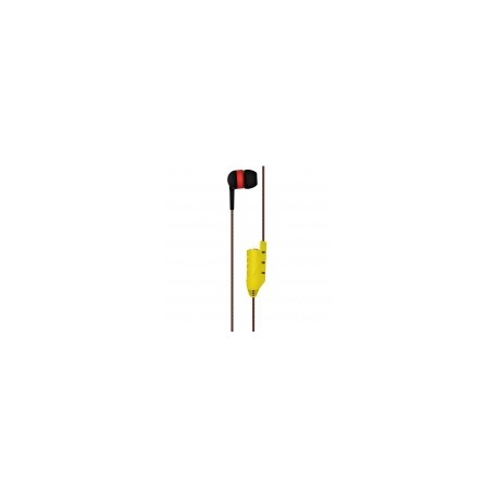 Maxell Audífonos Intrauriculares con Micrófono EB-SHARE, Alámbrico, 3.5mm, Negro/RojoMEDI SOL