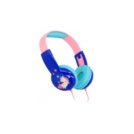 OEM Audífonos de Unicornio para Niños SY-KID105, Alámbrico, 3.5mm, Azul